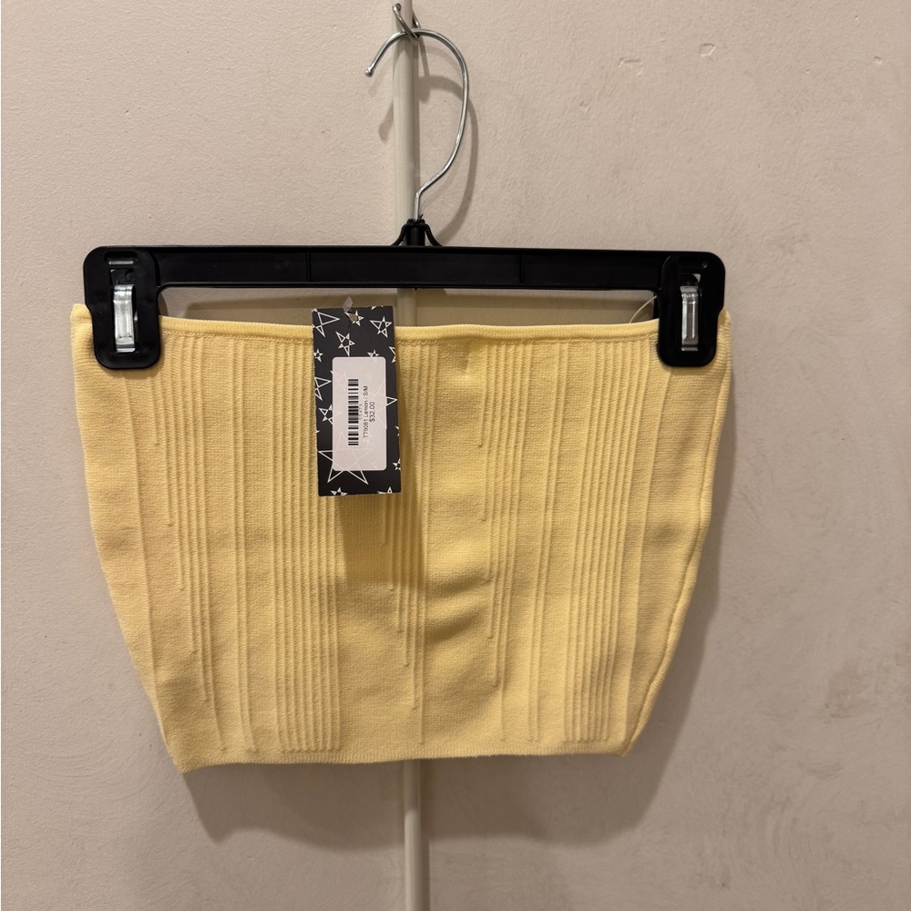Stylish Yellow Pencil Skirt for Women